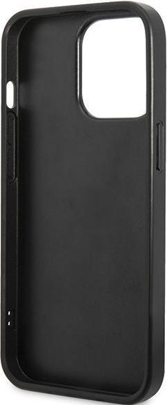 Produktbild Guess GUHCP13LPS4DGPK iPhone 13 Pro 6.1" czarny/black hardcase Strass Metal Logo (Apple iPhone 13 Pro)