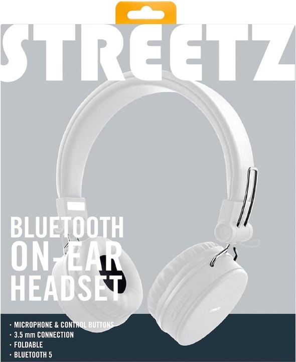 Actual product image Streetz BT200 (No noise cancellation, 22 h, Cable, Wireless)