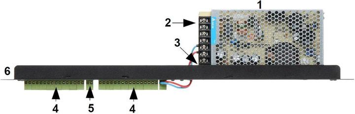 Produktbild Delta RACK POWER SUPPLIES ZR12-150 / LZ-16 / POL 12 V DC 12.5 A