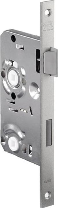 BKS Serrure à encastrer 0215 BAD 18/ 55/78/8 mm DIN droite argentée couronnée classe 1 plastique (Serrure à mortaise)