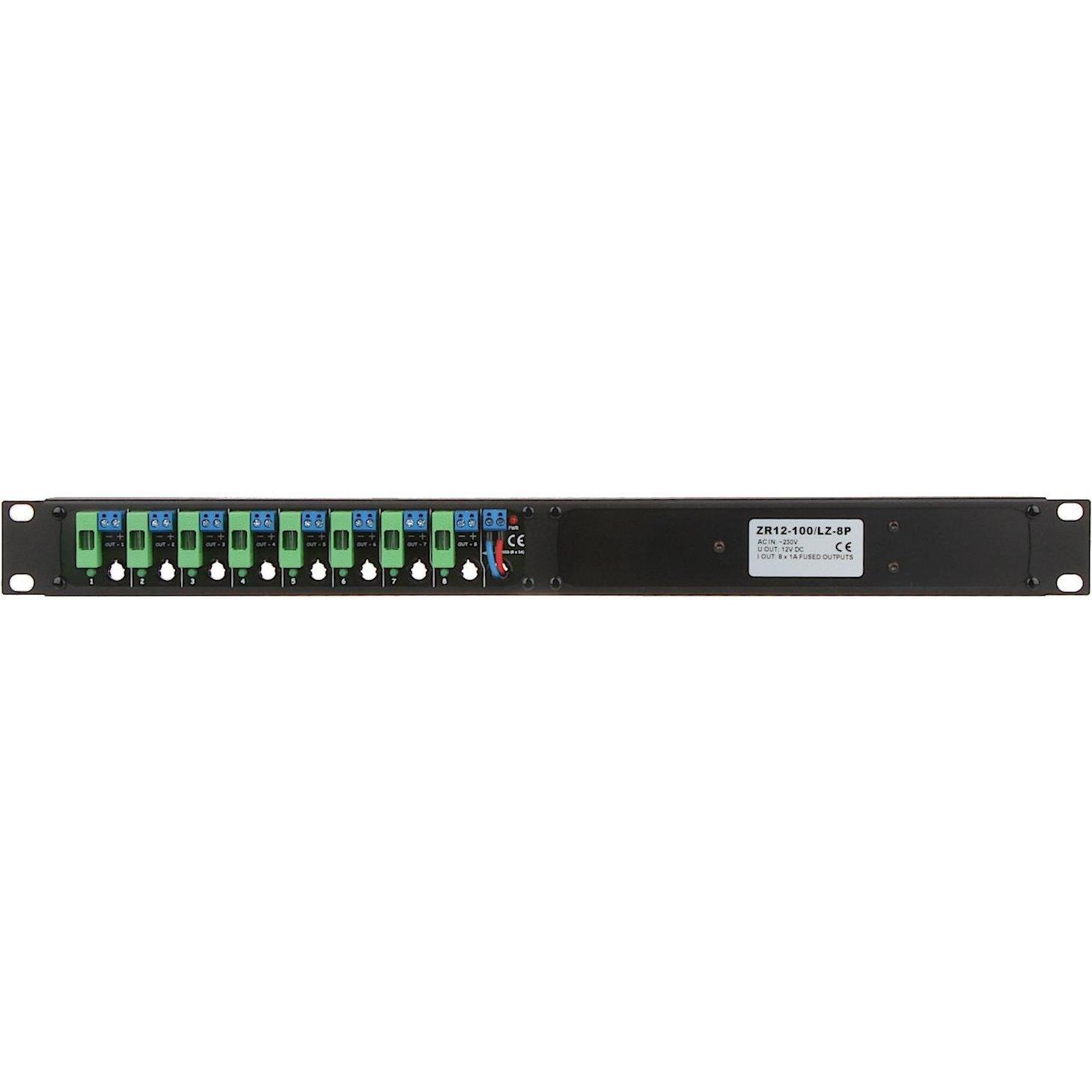 Thumbnail - Delta POWER SUPPLY RACK ZR12-100 / LZ-8P 12 V DC 8.5 A (102 W), PC Netzteil