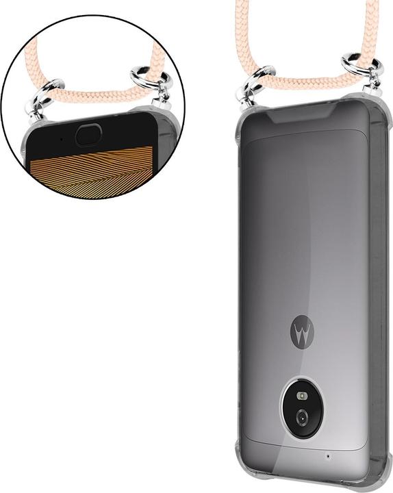 Produktbild Cadorabo TPU Handy Kette SILBER Cover