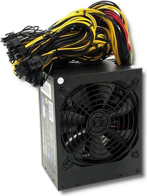 Produktbild Qoltec 50147 ATX Power Supply 1600W 80 Plus Gold Bitcoin Miner (1600 W)