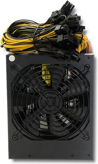 Produktbild Qoltec 50147 ATX Power Supply 1600W 80 Plus Gold Bitcoin Miner (1600 W)