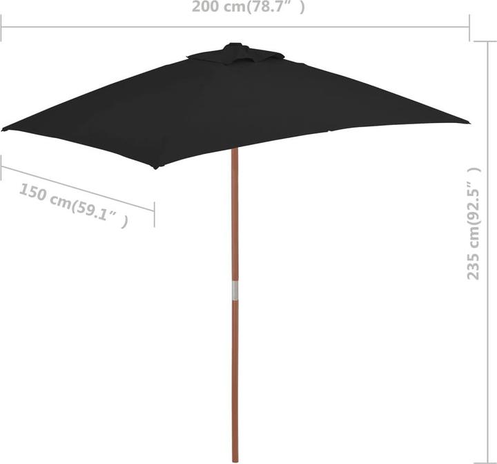 Image du produit vidaXL Sonnenschirm (1.50 m)