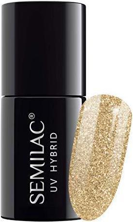 Productafbeelding Semilac 037 Goud Disco 7ml (Gouden disco, Gel effect nagellak)
