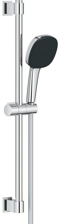 Grohe Vitalio Comfort 110 QuickFix Brausestangenset, Länge 600mm, variable Bohrlöcher, kleben oder bohren