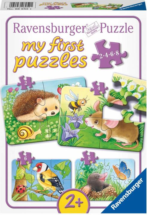 Produktbild Ravensburger Süsse Gartenbewohner (8 Teile)