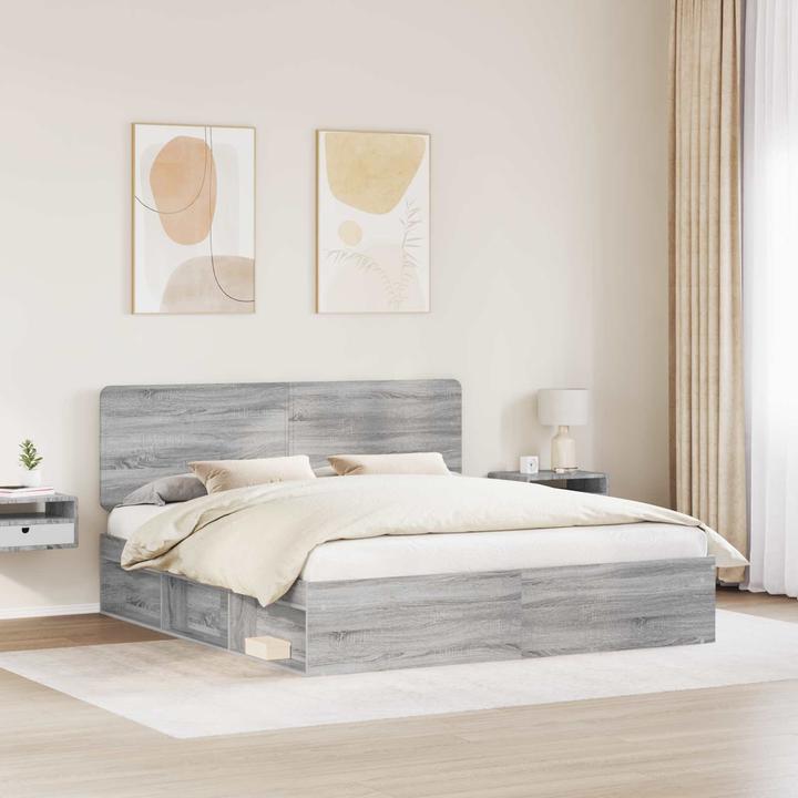 Image du produit vidaXL Moderner Bettrahmen (200 x 200 cm)