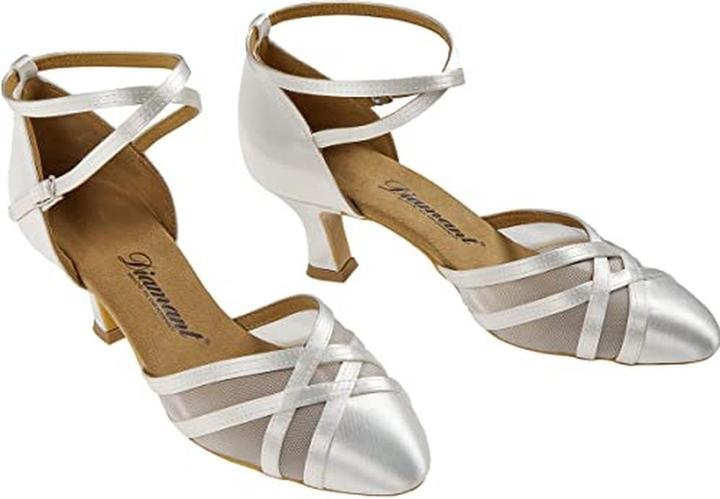 Actual product image Diamant Excellent Quality Dance Shoe with 5cm Heel, Shock Absorption, Breathable Lining (37)