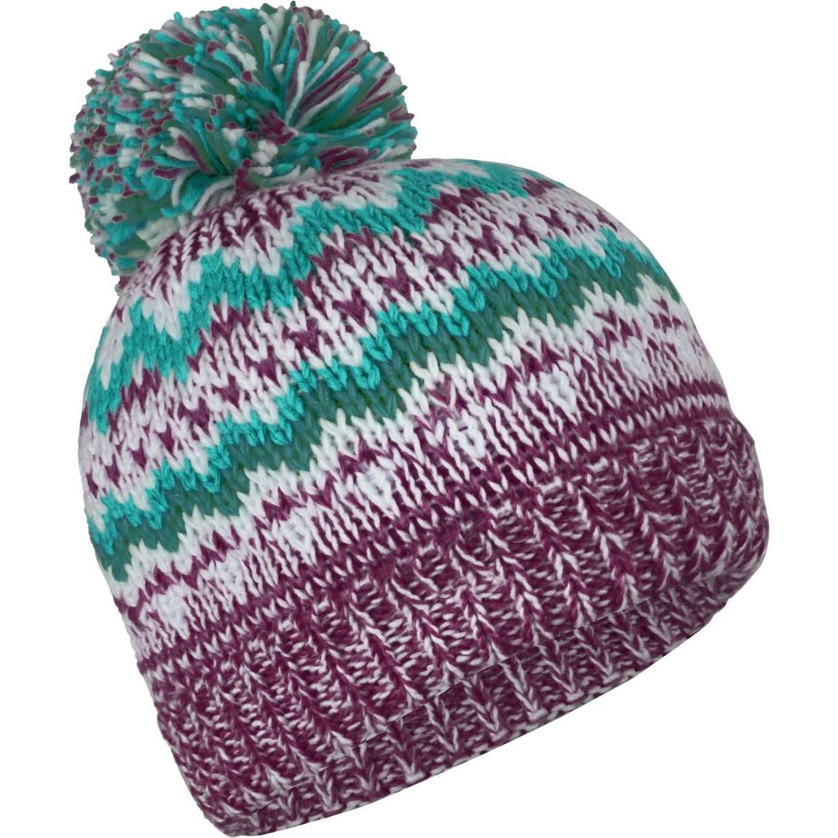 Trollkids, Unisex, Cap, Girl's Kristiansand Bobble Cap, Violett, (53, 55, 56, 54 C, 52 C)