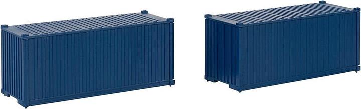 FALLER Echelle N lot 7 containers 40 pieds