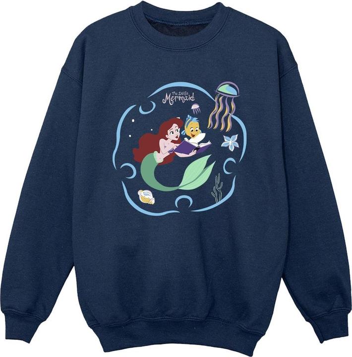 Produktbild Disney The Little Mermaid Reading A Book Sweatshirt Jungen (104)
