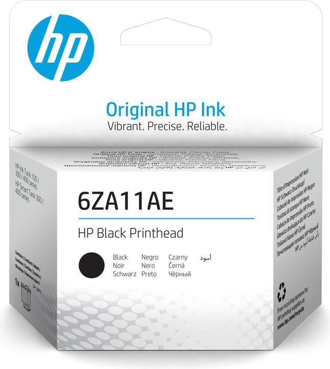 Produktbild HP Druckkopf schwarz 6ZA11AE InkTank 100/300/400 (BK)