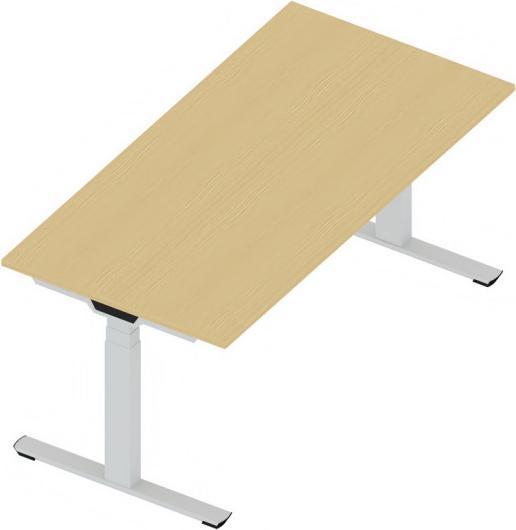 Image du produit Palmberg Table CREW T Lift chêne L : 1600