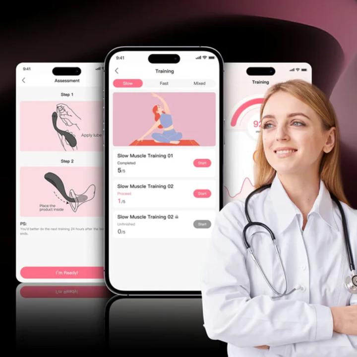 Produktbild Honey Play Box HoneyPlayBox – PUFF Kegeltrainer – Rot