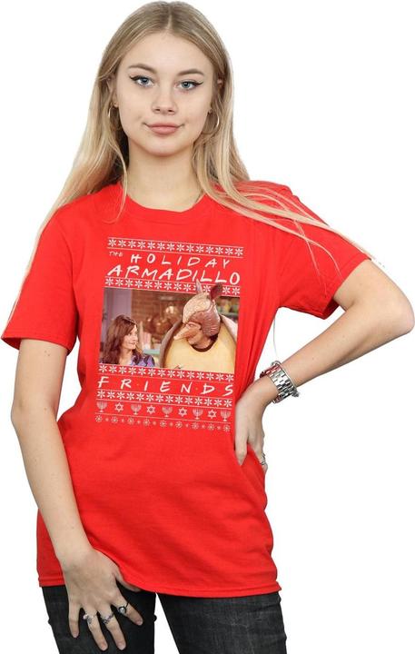 Immagine prodotto Friends Fair Isle Holiday Armadillo Maglietta Ampia Donna (S)