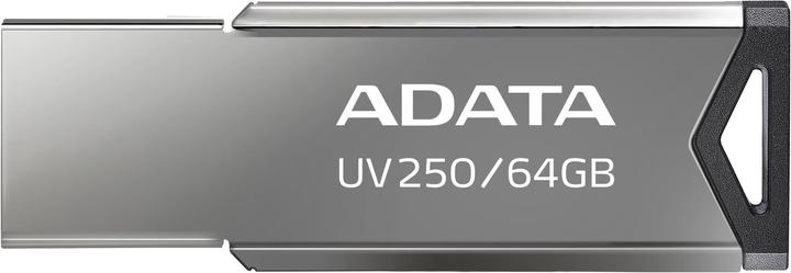 Adata USB 2.0 Flash Drive UV250 64GB BLACK (64 GB, USB-A)