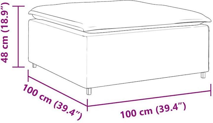 Actual product image vidaXL Rafferty (Modular sofa)