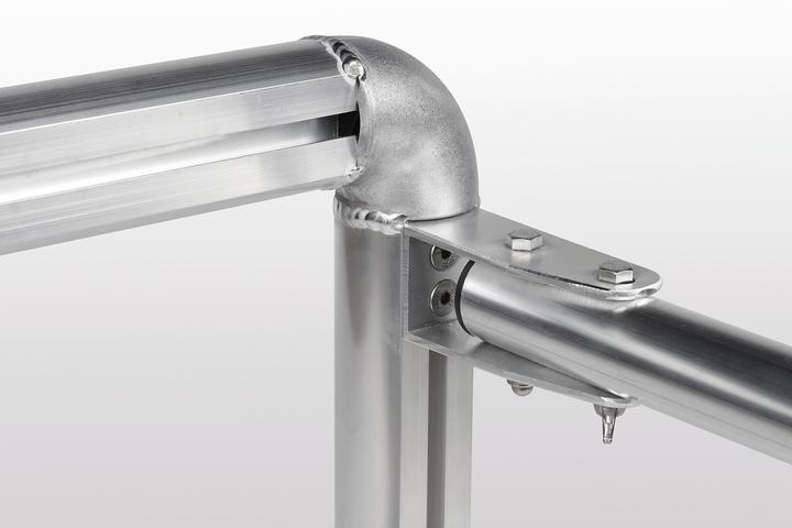 Actual product image Sport-Thieme Mini soccer goal training with folding net hoops