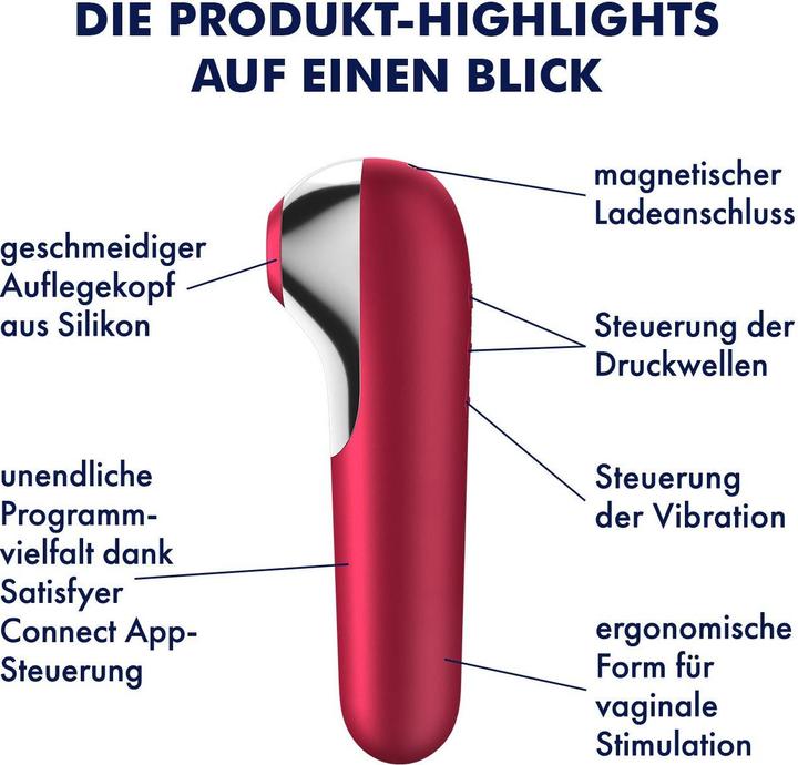 Actual product image Satisfyer Dual Love Air Pulse