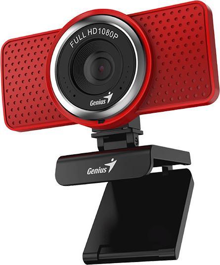 Image du produit Genius ECam 8000 webcam 2 MP pixels USB Rouge (2 Mpx)