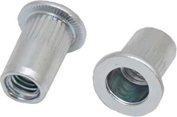 Produktbild RS PRO Blind Niet, Ø 15.9mm x 28mm, Grau, Stahl, M12, 16mm, min. 3.5mm, max. 6mm