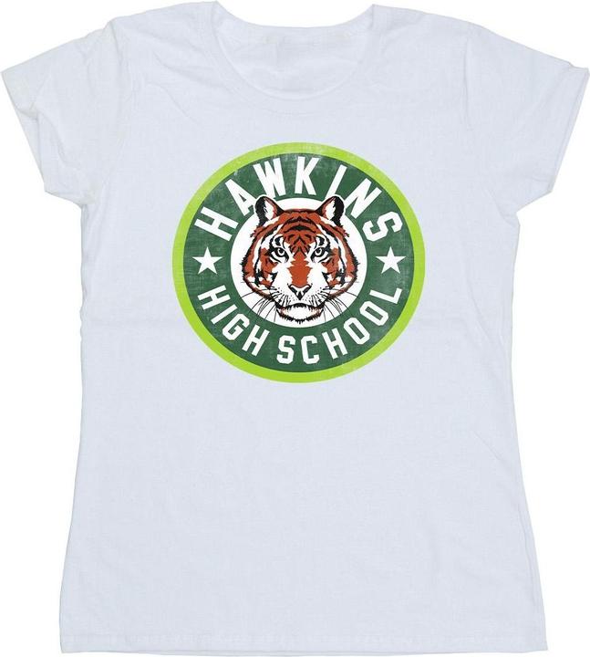 Produktbild Netflix Stranger Things Hawkins Tiger Circle TShirt (S)