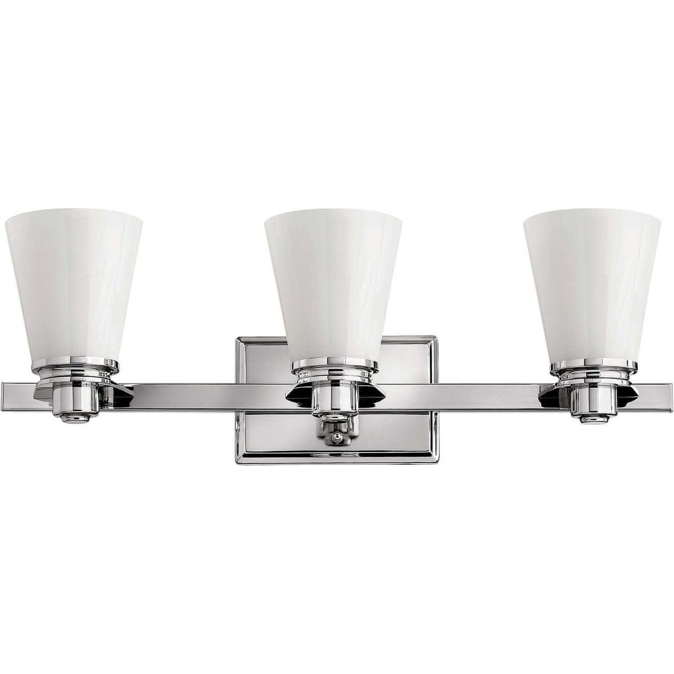 Elstead Lighting, Wandleuchte + Deckenleuchte, Avon LED Wandleuchte G9 3-fach Poliertes Chrom IP44 (960 lm, G9)