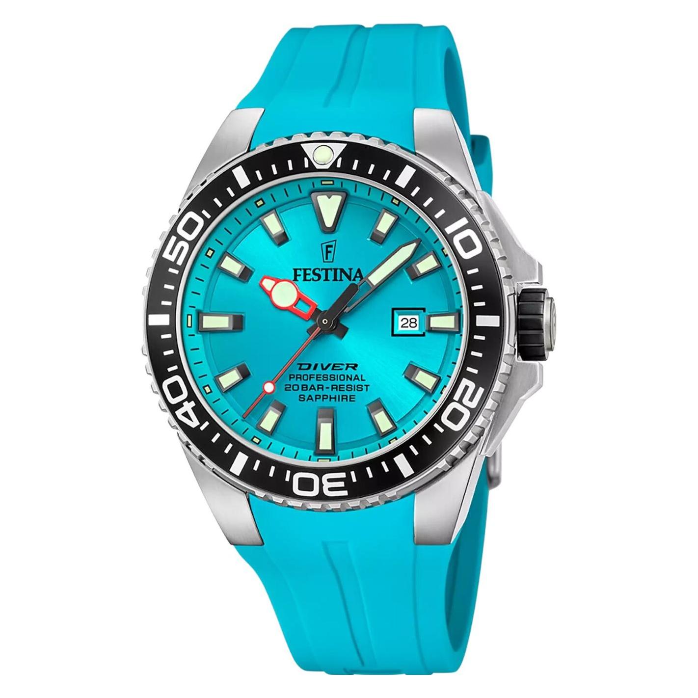 Festina, Armbanduhr, The Originals, Blau, (Taucheruhr, 46 mm)