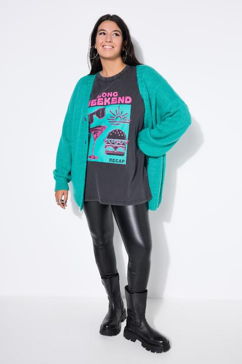 Produktbild Studio Untold Strickjacke, oversized, V-Ausschnitt (54)