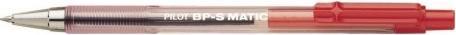 Actual product image Pilot Biros BP-S Matic Line width: 0.3 mm Writing colour: red (Red, 1 x)