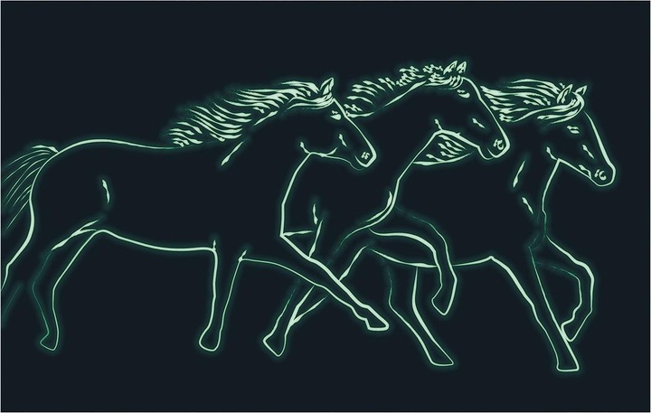 Actual product image Trousselier Music Box Horses
