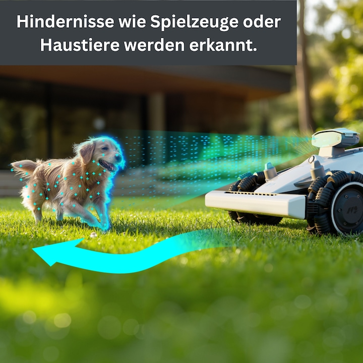 Actual product image Mammotion Luba 2 AWD 3000X (3000 m², Without boundary wire)