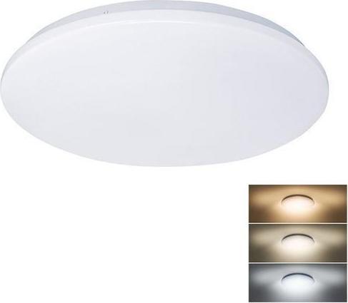 Actual product image Olight Solight LED stropné svietidlo PLAIN, 3CCT, 24W, 1920lm, 3000K, 4000K, 6000K, okrúhle, 38cm (1920 lm)
