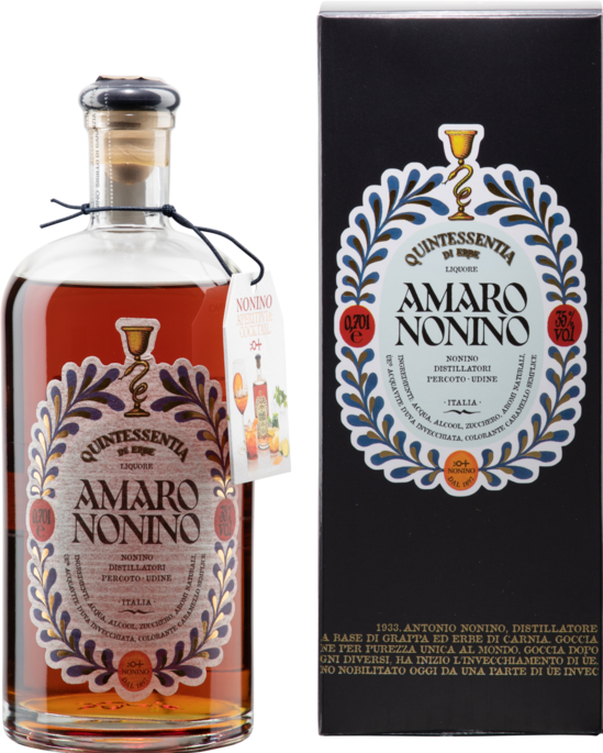 Actual product image Nonino Amaro Quintessentia Friuli - Venezia Giulia Italia (1 x 70 cl)