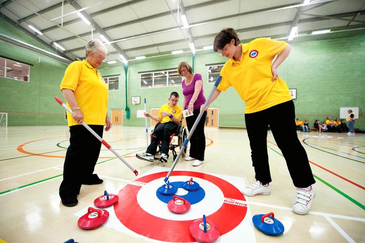 Actual product image New Age Kurling Pair of curling sticks