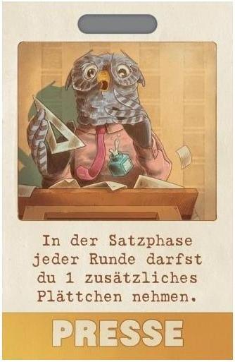 Actual product image Skellig Games Hot off the press (German, 1 - 6 Players)