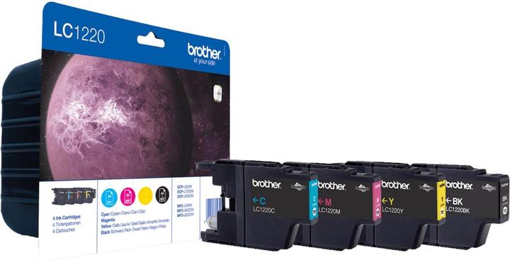 Produktbild Brother LC-1220VALBP Value Pack (BK, C, M, Y)