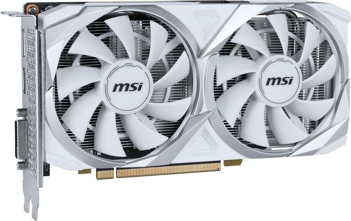 Actual product image MSI GeForce RTX 3050 Ventus 2X XS OC White (8 GB)