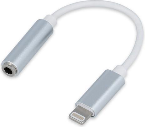 Setty Adapter Lightning - Audioklinke 3,5mm weiss (Lightning, 3.5mm Klinke)