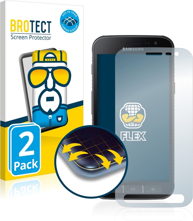 Immagine prodotto BROTECT Full-Cover Pellicola (2 Pezzo/i, Samsung Galaxy Xcover 4)