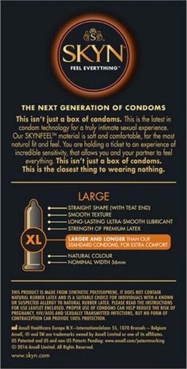 Actual product image Skyn Large (10 pcs.)