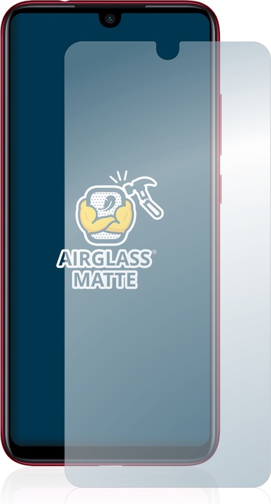 Actual product image BROTECT AirGlass Glass Matte (1 Piece, Xiaomi Redmi Note 7)