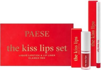 Produktbild Paese Paeseset The Kiss Lips Lippenstift 06 Klassisch Rot - 34ml (06 Classic Red)