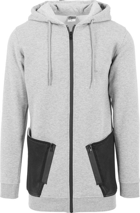 Produktbild Urban Classics Long Peached Tech Zip Hoody (S)