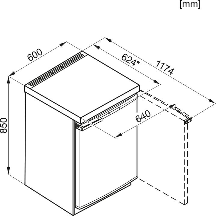 Actual product image Miele F 12020 S-3 (Stand-alone, 103 l)