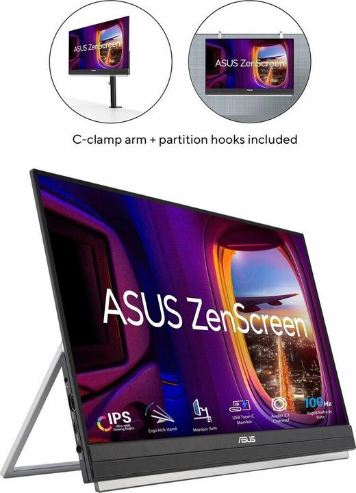 Produktbild ASUS ZenScreen MB229CF (1920 x 1080 Pixel, 21.50")