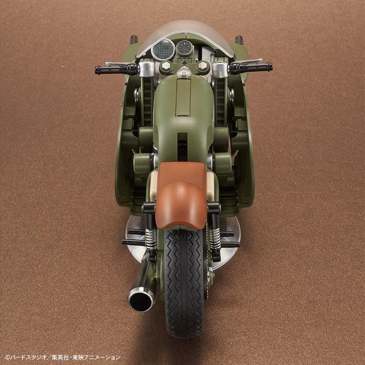 Actual product image Bandai Model Kit Dragon Ball Funkoe Rise Mech Bulma Motorcycle