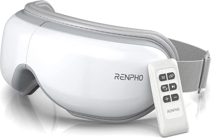 Actual product image Renpho Eye massager with remote control, White